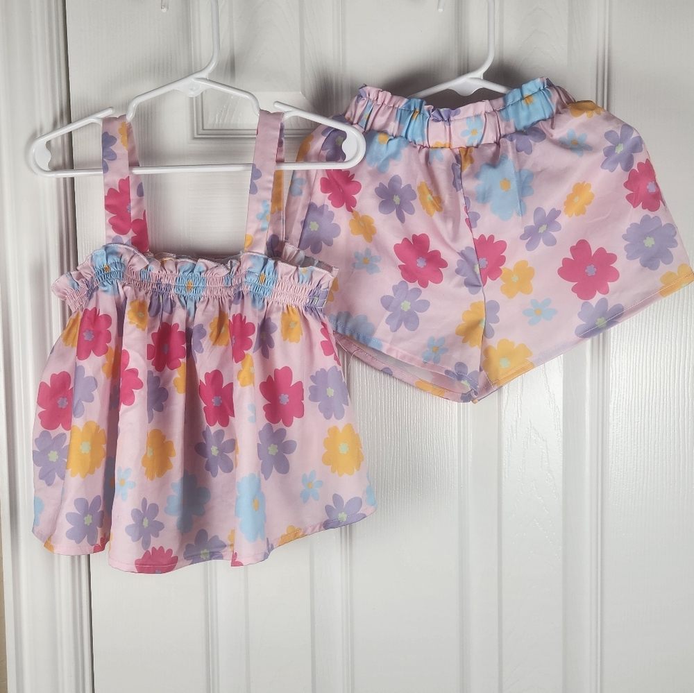 Shein shorts set, size 4y